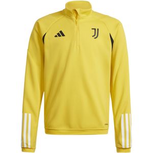 adidas Juventus Trainingstrui 1/4-Zip 2023-2024 Kids Geel Zwart