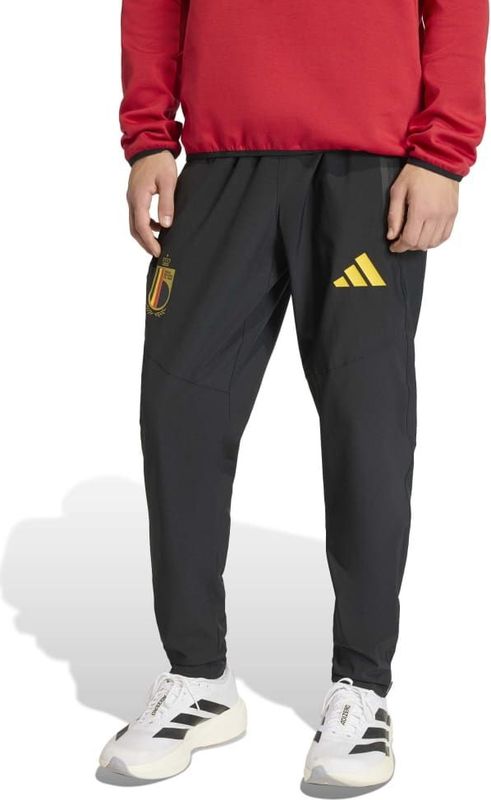 adidas België Tiro Tech Trainingsbroek 2026-2028 Zwart Geel