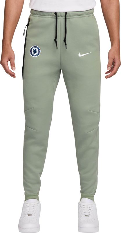 Nike - Chelsea Tech Fleece Joggingbroek - Lichtgroen - Katoen/Polyester