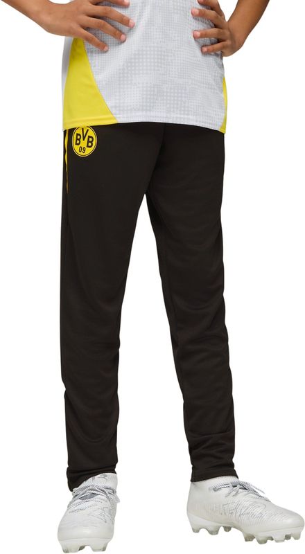 PUMA - Borussia Dortmund - Trainingsbroek - Zwart Geel - Kids