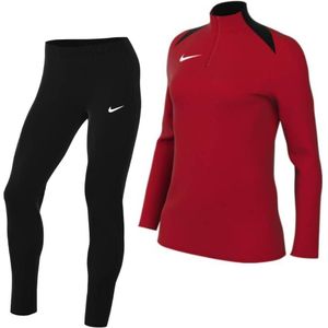 Nike Academy Pro 24 Trainingspak 1/4-Zip Dames Rood Wit