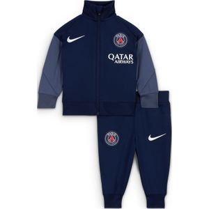 Nike Paris Saint-Germain Strike Trainingspak Full-Zip 2025-2026 Baby Donkerblauw Wit