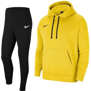 Nike Park 20 Fleece Hoodie Trainingspak Geel Zwart