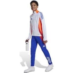 adidas Tiro 24 Trainingspak 1/4-Zip Kids Wit Blauw Rood Oranje