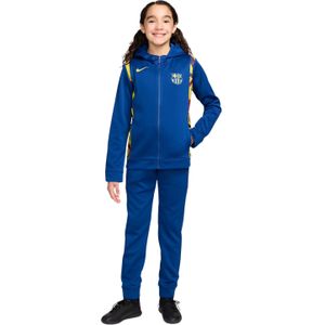 Nike FC Barcelona Trainingspak 2025-2026 Kids Donkerblauw Geel Rood
