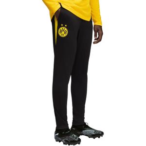 PUMA Borussia Dortmund Trainingsbroek 2025-2026 Zwart Geel