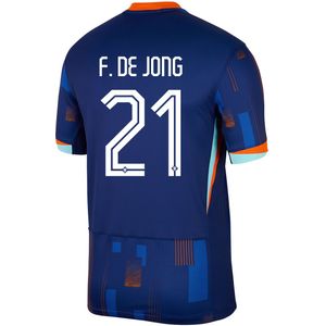 Nike Nederland F. de Jong 21 Uitshirt 2024-2026