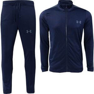 Under Armour Knit Trainingspak Full-Zip Donkerblauw Grijs