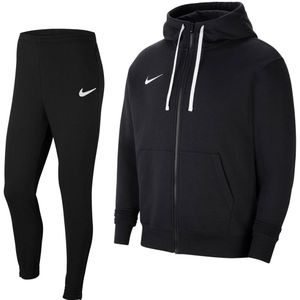 Nike Park 20 Fleece Full-Zip Trainingspak Zwart