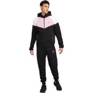 Nike Tech Fleece Sportswear Trainingspak Zwart Roze Wit