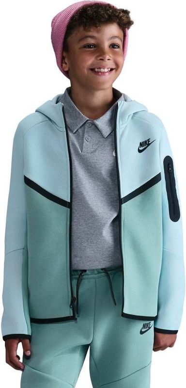 Nike - Tech Fleece - Vest - Grijs Lichtblauw