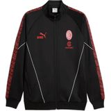 PUMA - AC Milan Pre-Match KING Trainingsjack - Wit Rood Zwart - 63% Gerecycled Polyester