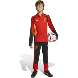 adidas België Trainingspak 1/4-Zip 2026-2028 Kids Rood Zwart Geel