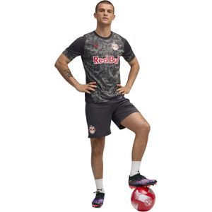 PUMA Red Bull Salzburg Trainingsset 2025-2026 Donkergrijs Zwart Rood