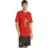 adidas België DNA Graphic T-Shirt 2026-2028 Rood Zwart