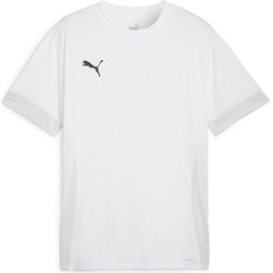 PUMA teamGOAL Matchday Voetbalshirt Wit Zwart Grijs