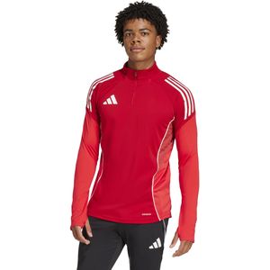 adidas Tiro 25 Competition Trainingstrui 1/4-Zip Rood Wit