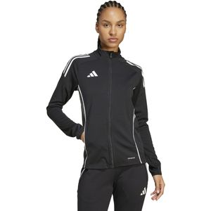 adidas Tiro 25 Competition Trainingsjack Dames Zwart Grijs Wit