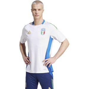 adidas Italië Trainingsshirt 2024-2026 Wit Blauw Goud