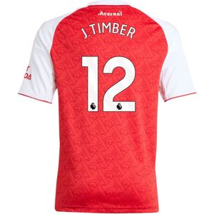 adidas Arsenal J. Timber 12 Thuisshirt 2025-2026 Kids
