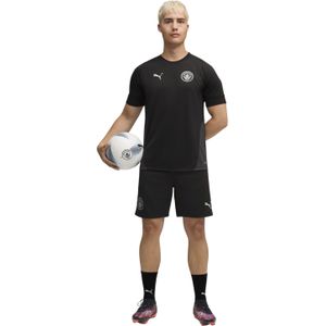 PUMA Manchester City Trainingsset 2025-2026 Zwart Zilver