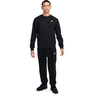 Nike Sportswear Club Fleece Crew Joggingpak Zwart Wit