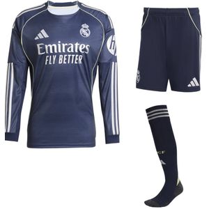 adidas Real Madrid Uittenue Lange Mouwen 2025-2026