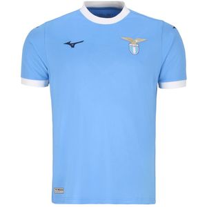 Mizuno - S.S. Lazio 25/26 - Thuis T-shirt - Korte Mouwen