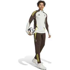 adidas Juventus Trainingspak 1/4-Zip Europees 2024-2025 Grijs Bruin Geel