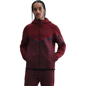 Nike - Tech Fleece - Hoodie - Rood