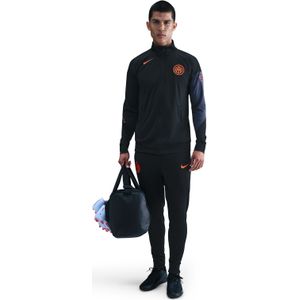 Nike - Inter Milan Strike - Trainingspak - Zwart Donkerblauw Oranje - Full-Zip 2025-2026