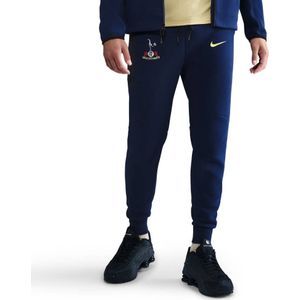 Nike Tottenham Hotspur Tech Fleece Joggingbroek 2025-2026 Donkerblauw Geel