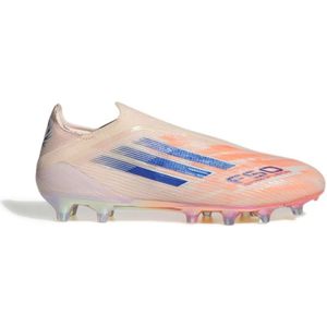 adidas F50 Sparkfusion Elite - Veterloze Voetbalschoenen - Oranje Blauw - Geschikt voor Gras en Kunstgras