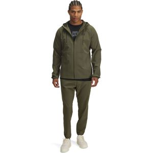 Under Armour Vibe Windbreaker Woven Trainingspak Olijfgroen Zwart