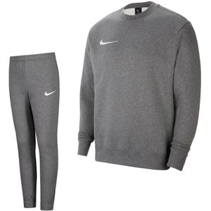 Nike Park 20 Fleece Sweat Trainingspak Kids Grijs