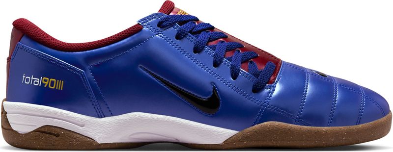 Nike - Total 90 - Voetbalschoenen - Blauw Bordeauxrood Geel