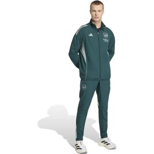 adidas Arsenal Presentatie Trainingspak 2025-2026 Donkergroen Grijs
