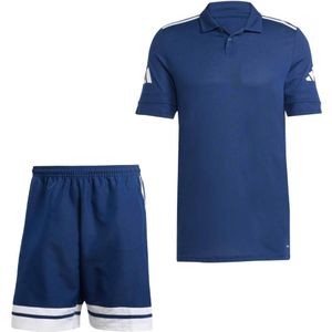 adidas Squadra 25 Polo Trainingsset Donkerblauw Wit