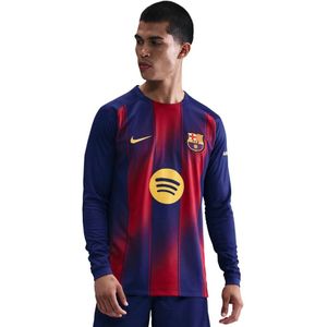 FC Barcelona - Thuisshirt 2025/26 - Dri-FIT - Lange Mouwen