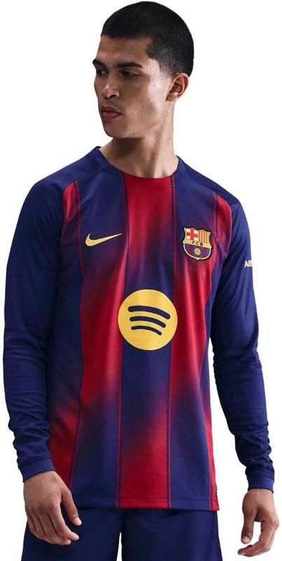 FC Barcelona - Thuisshirt 2025/26 - Dri-FIT - Lange Mouwen
