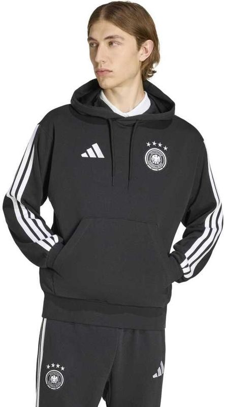 adidas Duitsland DNA Hoodie 2026-2028 Zwart Wit