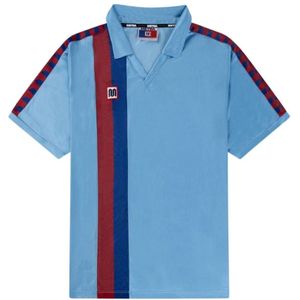 Meyba Blaugrana Uitshirt Retro 1981-1985 Blauw
