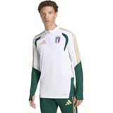 adidas Italië Trainingstrui 1/4-Zip 2026-2028 Wit