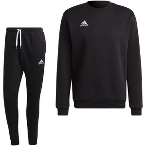 adidas Entrada 22 Crew Sweater Trainingspak Zwart