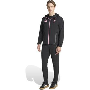 adidas Juventus Vis Tech Trainingspak Full-Zip Zwart Roze