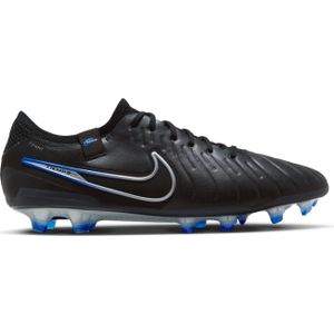 Nike Tiempo Legend 10 Elite Gras Voetbalschoenen (FG) Zwart Blauw