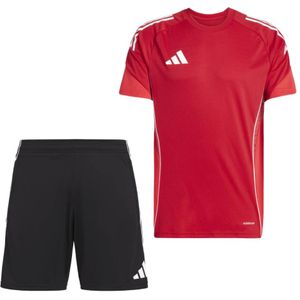 adidas Tiro 25 Competition Trainingsset Rood Zwart Grijs