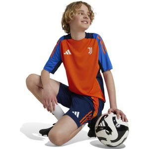 adidas Juventus Trainingsshirt 2024-2025 Kids Oranje Blauw Wit