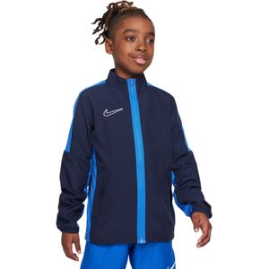 Nike Dri-FIT Academy 23 Trainingsjack Woven Kids Donkerblauw Blauw Wit