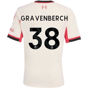 adidas Liverpool Gravenberch 38 Uitshirt 2025-2026 Kids